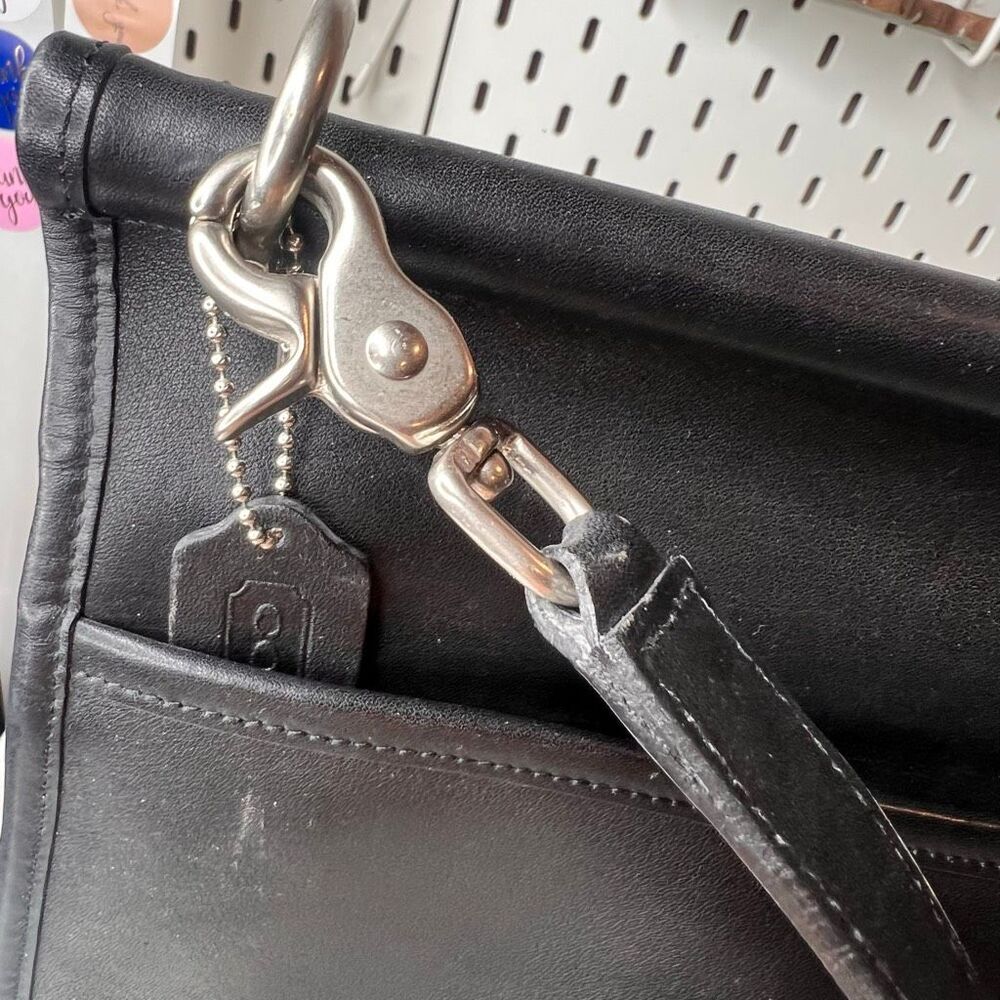 Coach vintage genuine leather Beekman Briefcase in black - Picture 3 of 10